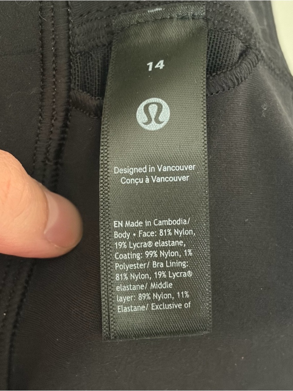 lululemon Align™ Tank Top flocked size 14 - Picture 7 of 8